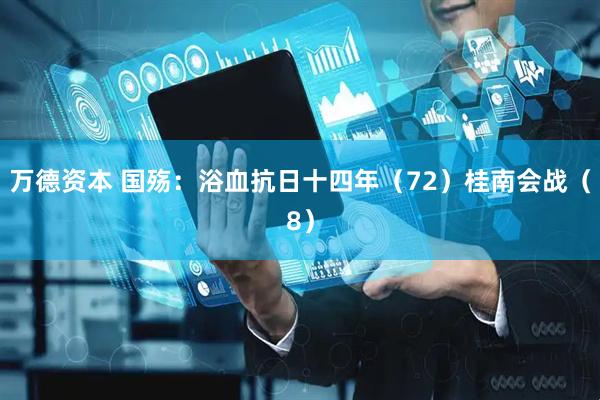 万德资本 国殇：浴血抗日十四年（72）桂南会战（8）