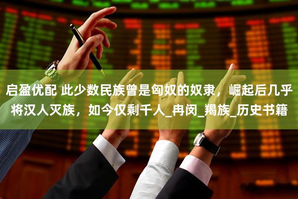 启盈优配 此少数民族曾是匈奴的奴隶，崛起后几乎将汉人灭族，如今仅剩千人_冉闵_羯族_历史书籍