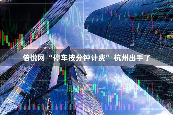 倍悦网 “停车按分钟计费” 杭州出手了